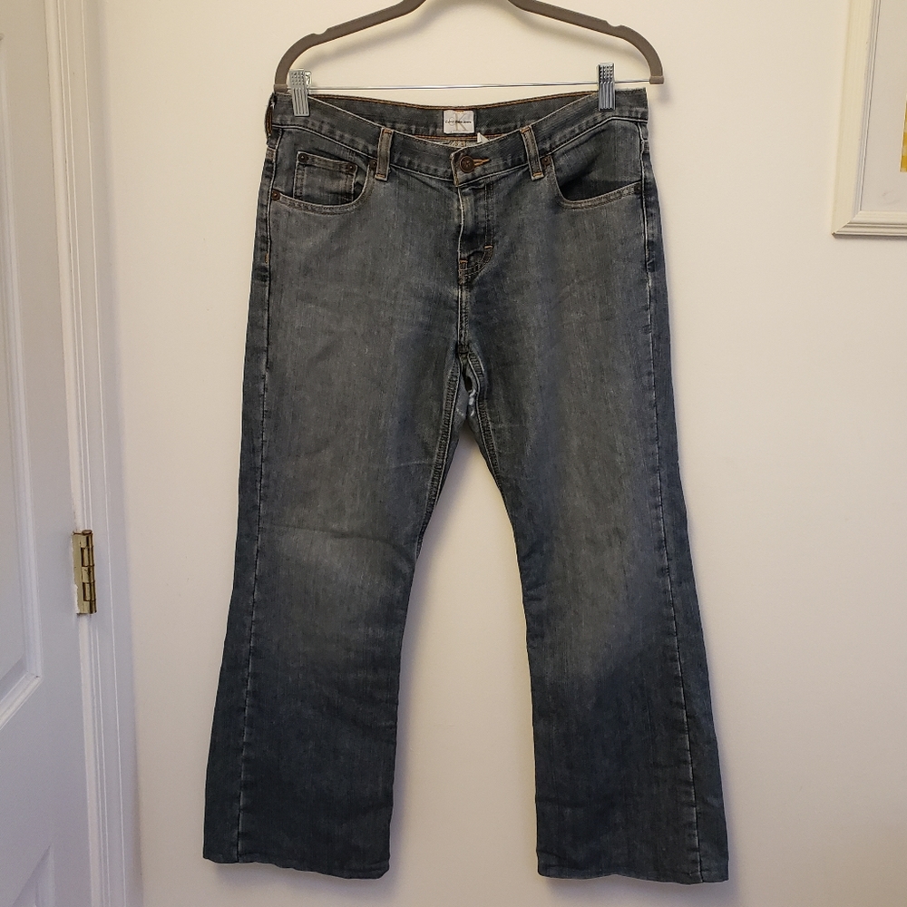 Calvin Klein Jeans, Low Rise Bootcut, juniors sz 9